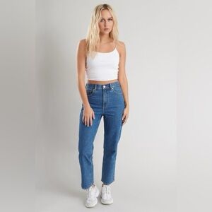 Garage Vintage Straight 90’s Blue Jeans